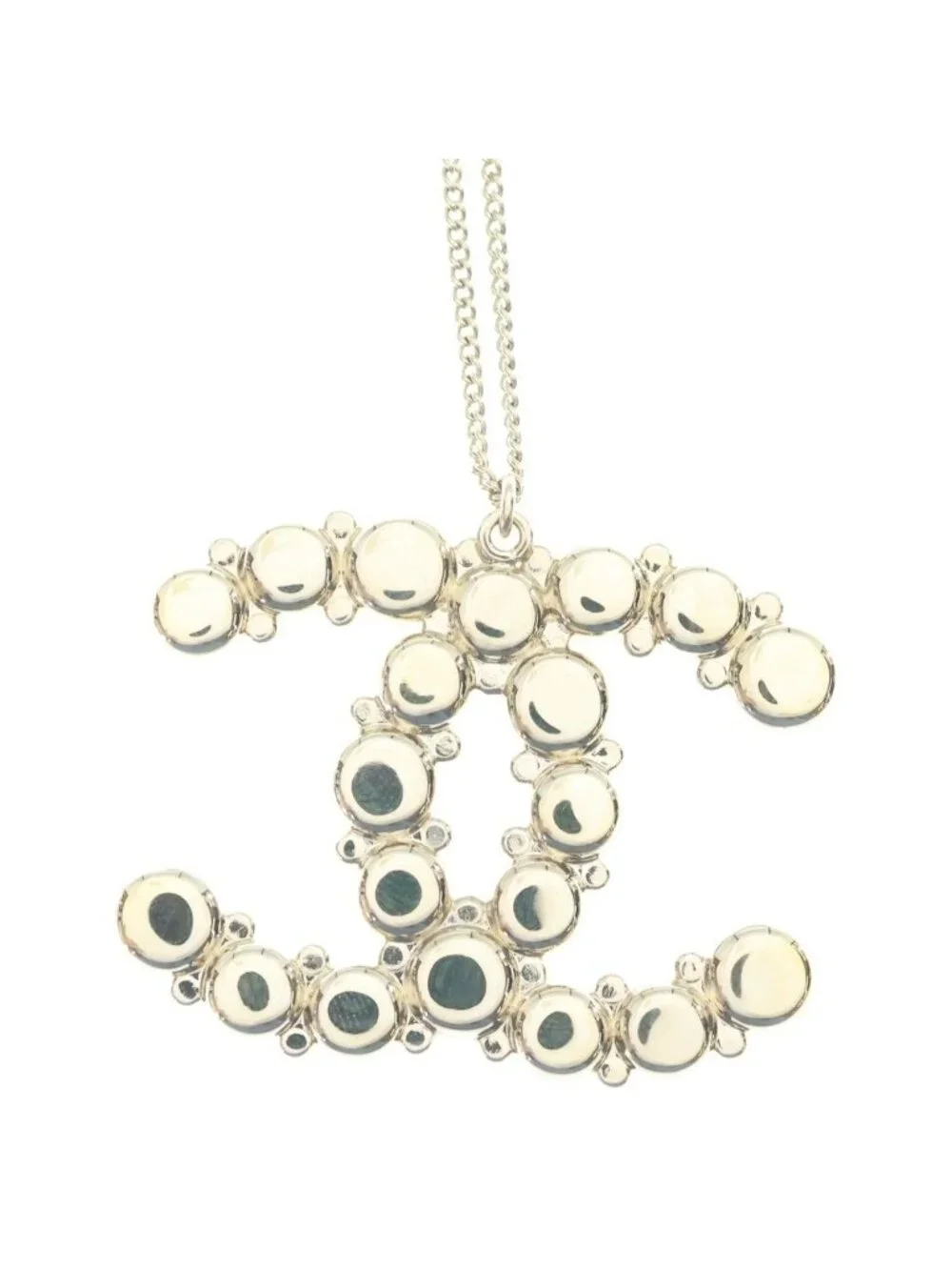 Chanel CC Logo Pendant Chain Gold 19B